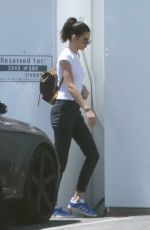 KENDALL JENNER Arrives at a Studio in Los Angeles 04/24/2017