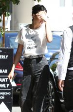 KENDALL JENNER Arrives at Honor Bar in West Hollywood 04/20/2017