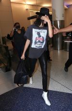 KENDALL JENNER at LAX Airport in Los Angeles 04/29/2017