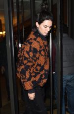 KENDALL JENNER Leaves C Restaurant in Mayfair 04/05/2017