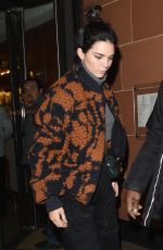 KENDALL JENNER Leaves C Restaurant in Mayfair 04/05/2017