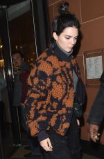 KENDALL JENNER Leaves C Restaurant in Mayfair 04/05/2017
