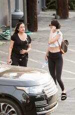 KENDALL JENNER Leaves Keeping up with the Kardashian Show Set in Los Angeles 04/27/2017