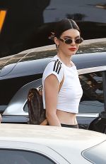 KENDALL JENNER Leaves Keeping up with the Kardashian Show Set in Los Angeles 04/27/2017