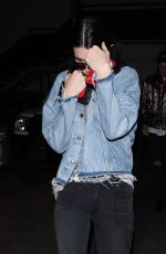 KENDALL JENNER Out for Dinner in Los Angeles 04/12/2017