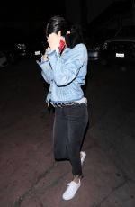 KENDALL JENNER Out for Dinner in Los Angeles 04/12/2017