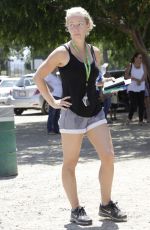 KENDRA WILKINSON at Her Son Baseball Game in Los Angeles 04/22/2/107