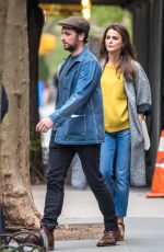 KERI RUSSELL and  Matthew Rhys Out and About in New York 04/24/2017