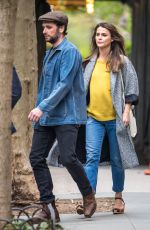 KERI RUSSELL and  Matthew Rhys Out and About in New York 04/24/2017