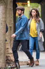 KERI RUSSELL and  Matthew Rhys Out and About in New York 04/24/2017