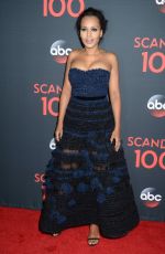KERRY WASHINGTON at Scandal 100th Episode Celebration in Los Angeles 04/08/2017