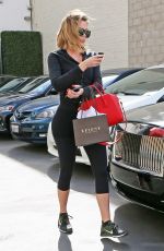 KHLOE KARDASHIAN Arrives at Epione in Los Angeles 04/24/2017