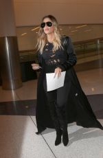 KHLOE KARDASHIAN at Los Angeles International Airport 04/28/2017