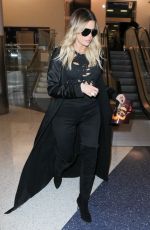 KHLOE KARDASHIAN at Los Angeles International Airport 04/28/2017