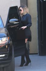 KHLOE KARDASHIAN Leaves a Studio in Los Angeles 04/20/2017