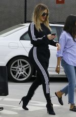 KHLOE KARDASHIAN on the Set of Her TV Show in Culver City 04/06/2017