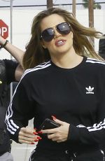 KHLOE KARDASHIAN on the Set of Her TV Show in Culver City 04/06/2017