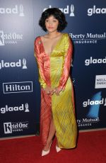 KIERSEY CLEMONS t 2017 Glaad Media Awards in Los Angeles 04/01/2017