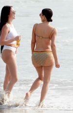 KIM KARDASHIAN in Bikini on the Beach in Tulum 04/24/2017