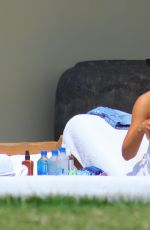 KIM KARDASHIAN in Bikini on Vacation in Mexico 04/24/2017