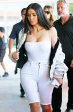 KIM KARDASHIAN Leaves a Studio in Hollywood 03/31/2017