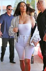 KIM KARDASHIAN Leaves a Studio in Hollywood 03/31/2017