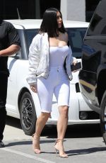 KIM KARDASHIAN Leaves a Studio in Hollywood 03/31/2017