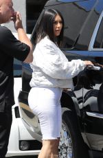 KIM KARDASHIAN Leaves a Studio in Hollywood 03/31/2017