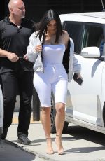 KIM KARDASHIAN Leaves a Studio in Hollywood 03/31/2017