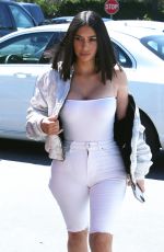 KIM KARDASHIAN Leaves a Studio in Hollywood 03/31/2017