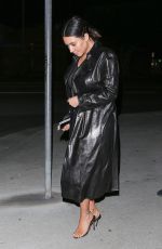 KIM KARDASHIAN Leaves a Sushi Restaurant in Los Angeles 04/01/2017