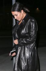 KIM KARDASHIAN Leaves a Sushi Restaurant in Los Angeles 04/01/2017