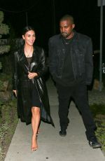 KIM KARDASHIAN Leaves a Sushi Restaurant in Los Angeles 04/01/2017