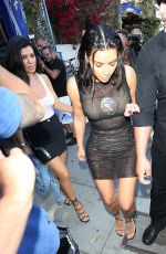 KIM KARDASHIAN Leaves Next Door Restaurant in New York 047/20/2017