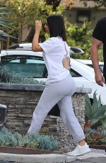 KIM KARDASHIAN Out and About in Los Angeles 04/17/2017