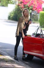 KIMBERLEY GARNER Out and About in Los Angeles 04/18/2017