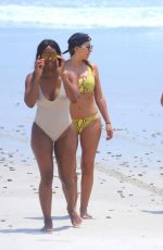 KOURTNEY KARDASHIAN and Friends in Bikinis on Vacation in Mexico 04/26/2017