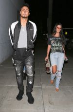 KOURTNEY KARDASHIAN and Quincy Brown Leaves Craig