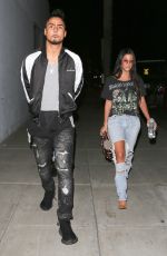 KOURTNEY KARDASHIAN and Quincy Brown Leaves Craig