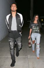 KOURTNEY KARDASHIAN and Quincy Brown Leaves Craig