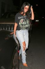 KOURTNEY KARDASHIAN and Quincy Brown Leaves Craig