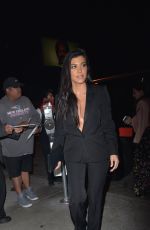 KOURTNEY KARDASHIAN Arrives at Catch LA in Los Angeles 04/12/2017