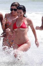 KOURTNEY KARDASHIAN in Bikini on the Beach in Tulum 04/24/2017