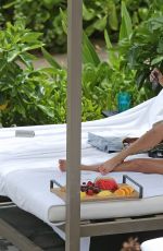 KOURTNEY KARDASHIAN in Bikini on Vacation in Hawaii 04/03/2017