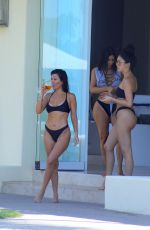 KOURTNEY KARDASHIAN in Bikini on Vacation in Mexico 04/24/2017