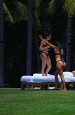KOURTNEY KARDASHIAN in Bikini on Vacation in Mexico 04/24/2017