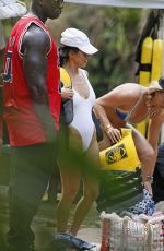 KOURTNEY KARDASHIAN in Swimsuit on Vacation in Hawaii 04/02/2017