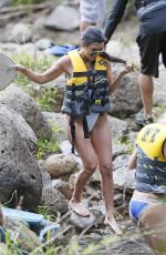 KOURTNEY KARDASHIAN in Swimsuit on Vacation in Hawaii 04/02/2017