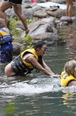 KOURTNEY KARDASHIAN in Swimsuit on Vacation in Hawaii 04/02/2017