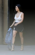 KOURTNEY KARDASHIAN Leaves a Studio in Los Angeles 04/20/2017